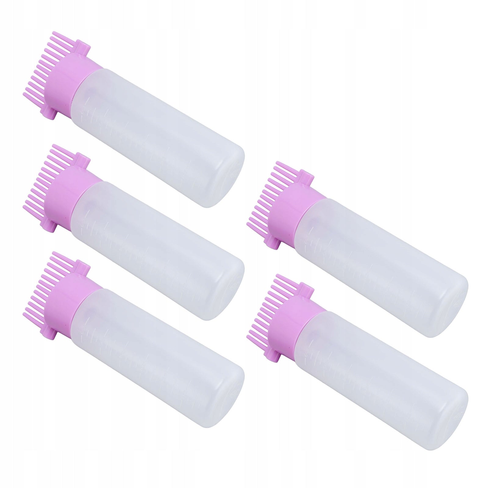 5pcs Applicate Comb Hair Bottle Oil Dyeing MJ Brand no brand