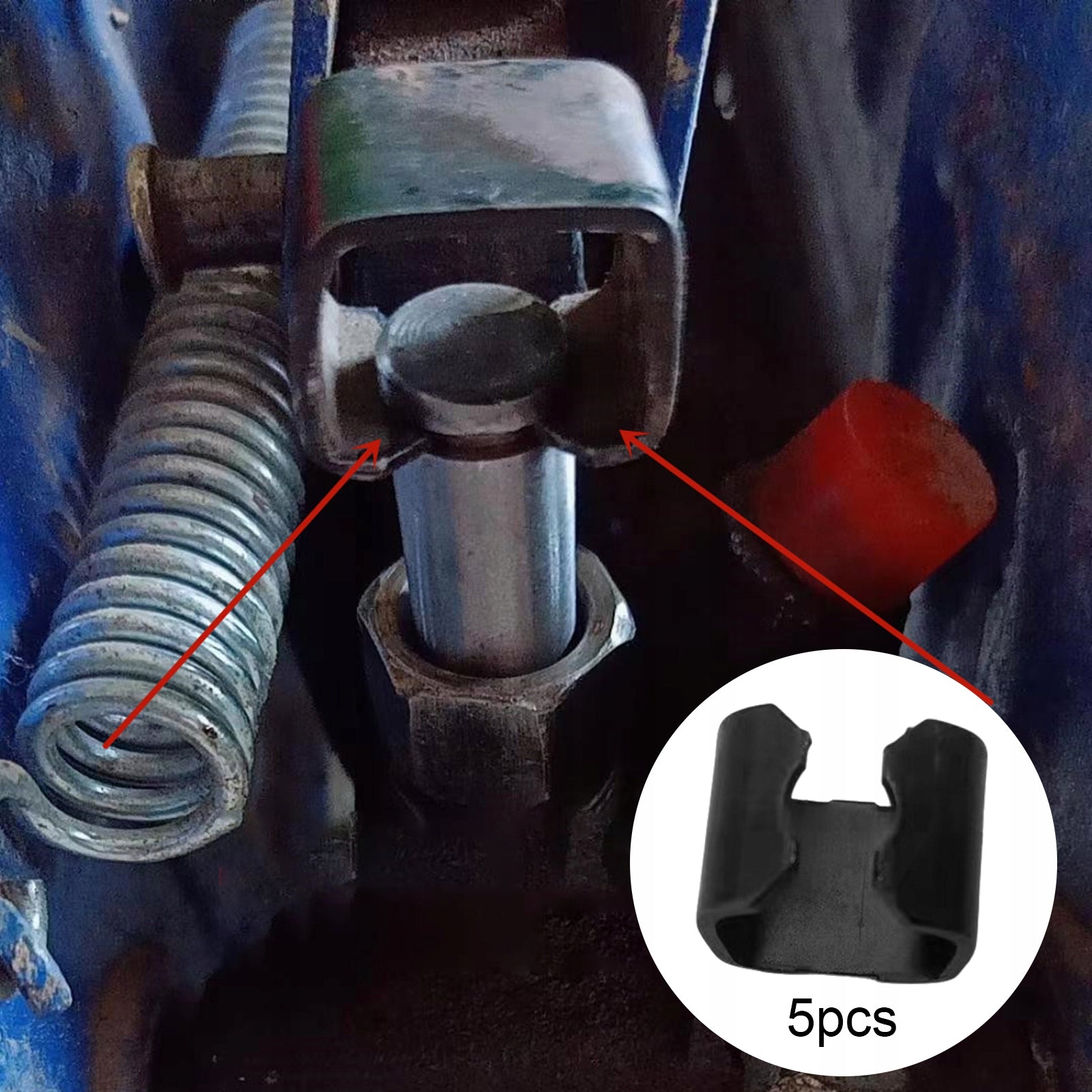 5pcs jaw clamps for hydraulic jack, spare parts, Product weight with unit packaging 0.07 kg