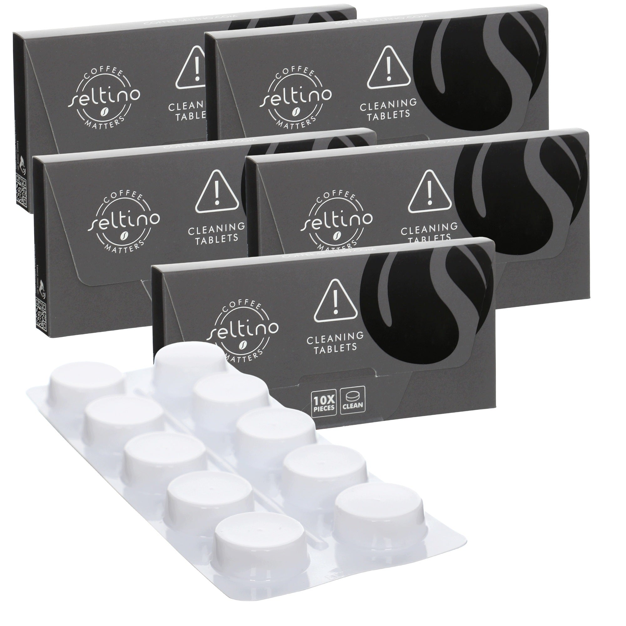5x DEGREASING CLEANING TABLETS FOR UNIVERSAL COFFEE MAKER