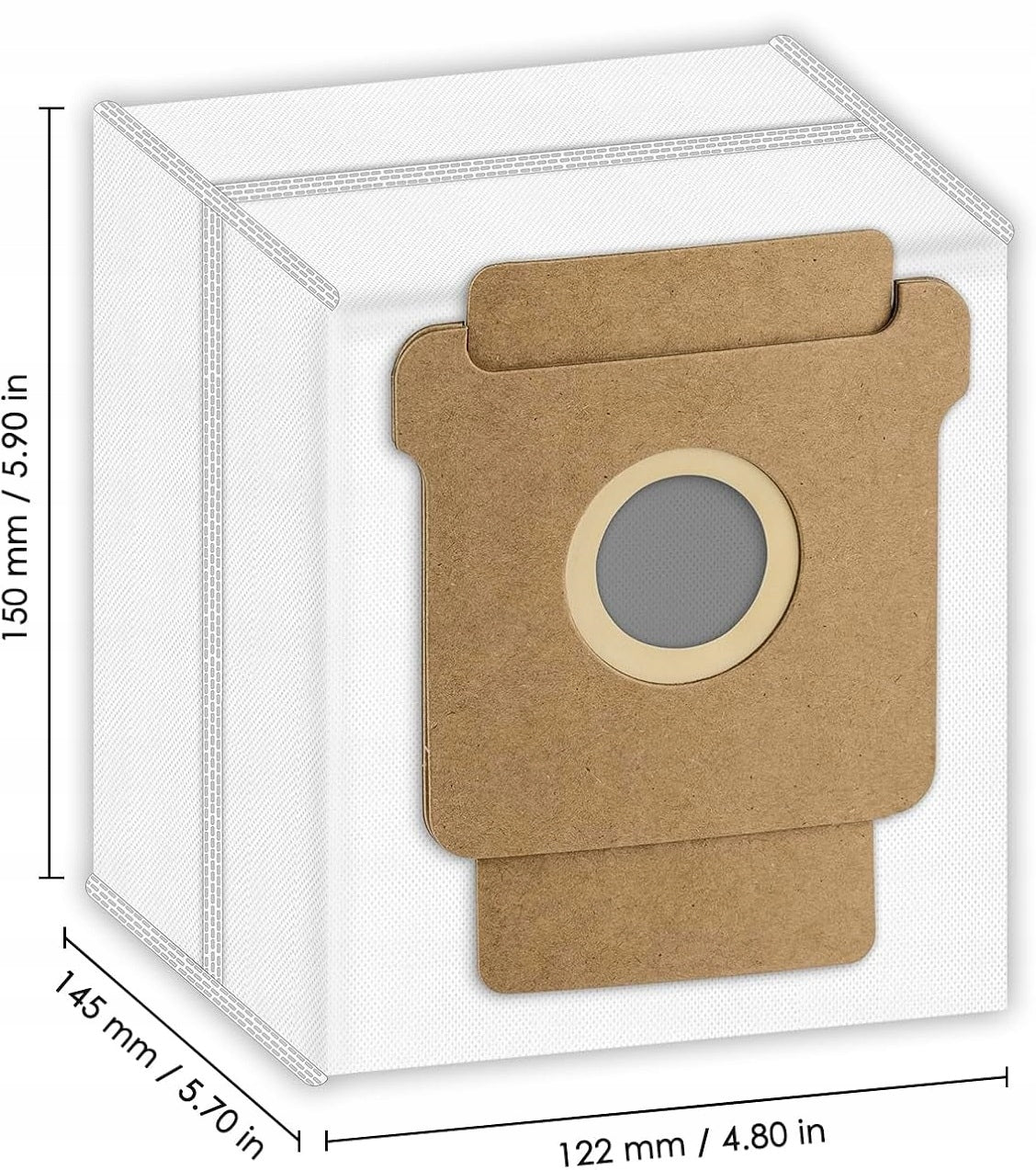 5x DUST BAGS FOR iRobot Roomba Combo 104 105 405 505 705 VAC Essential Manufacturer no brand