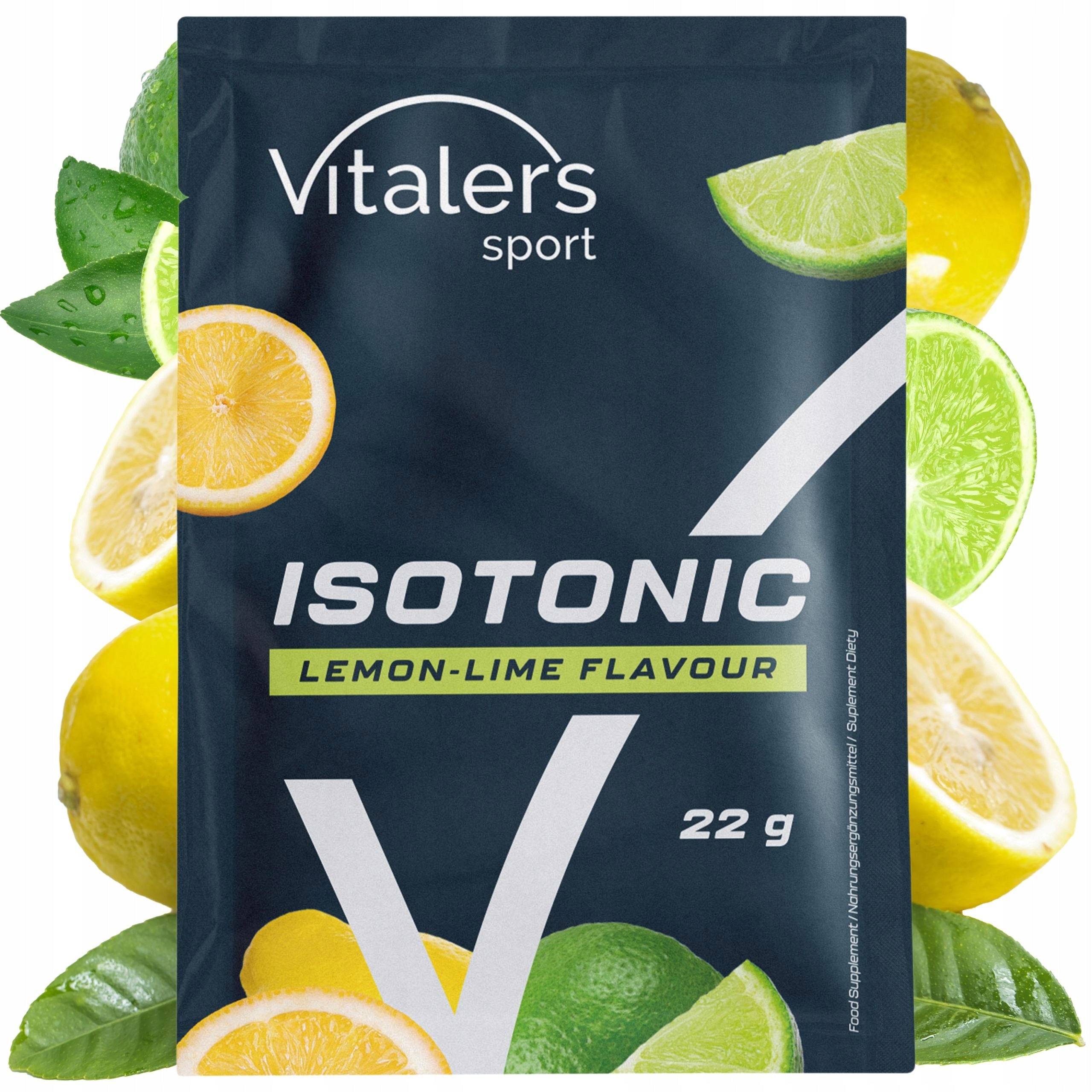 5x Isotonic Drink Vitaler's Energy Training Regeneration Hydration 22 g Expiration date at least 1 year from the date of purchase