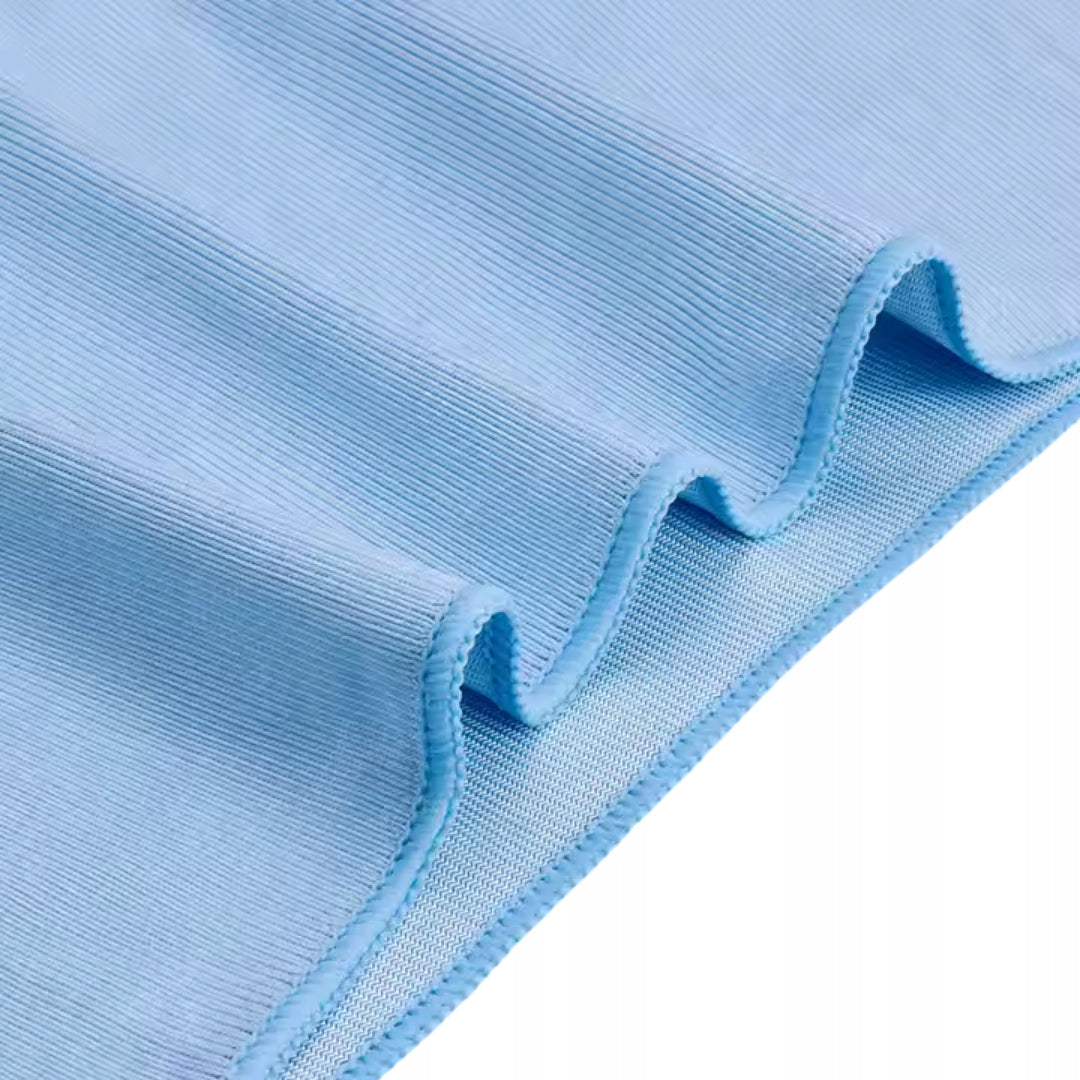 5x MICROFIBER FOR CLEANING WINDOWS GLASS FLAT 40x40CM CLOTH WITHOUT STREAKS Manufacturer no brand