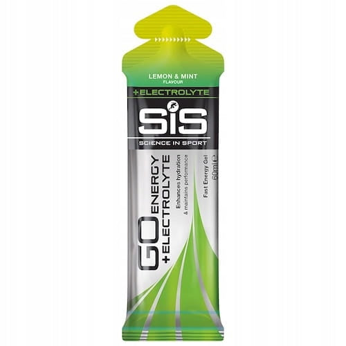 5x SIS energy gel with electrolytes 60ml lemon mint energy gel Packaging status original