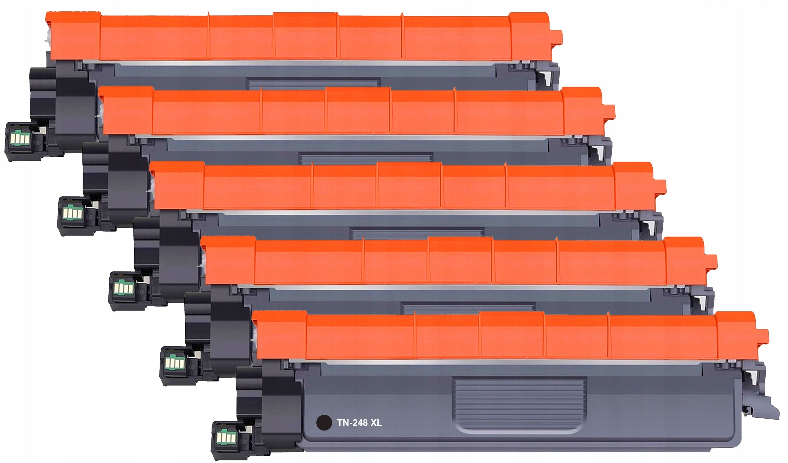 5x XL Toner TN-248 for Brother DCP-L3560CDW L3520CDW HL-L3220CW MFC-L3740CDW Packaging status original