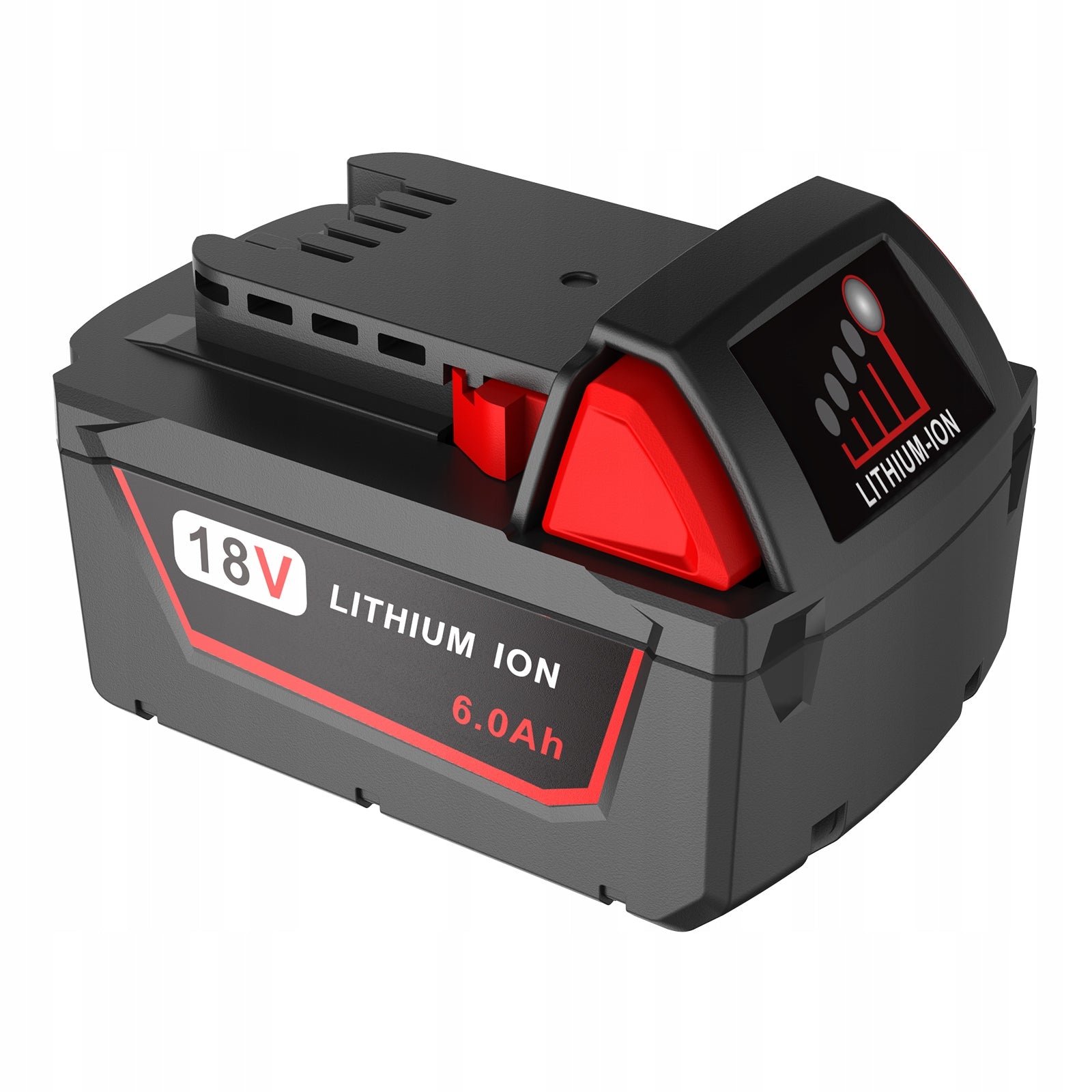 6.0Ah M18 Battery for Milwaukee 18V Li-Ion Replacement Battery M18 Battery