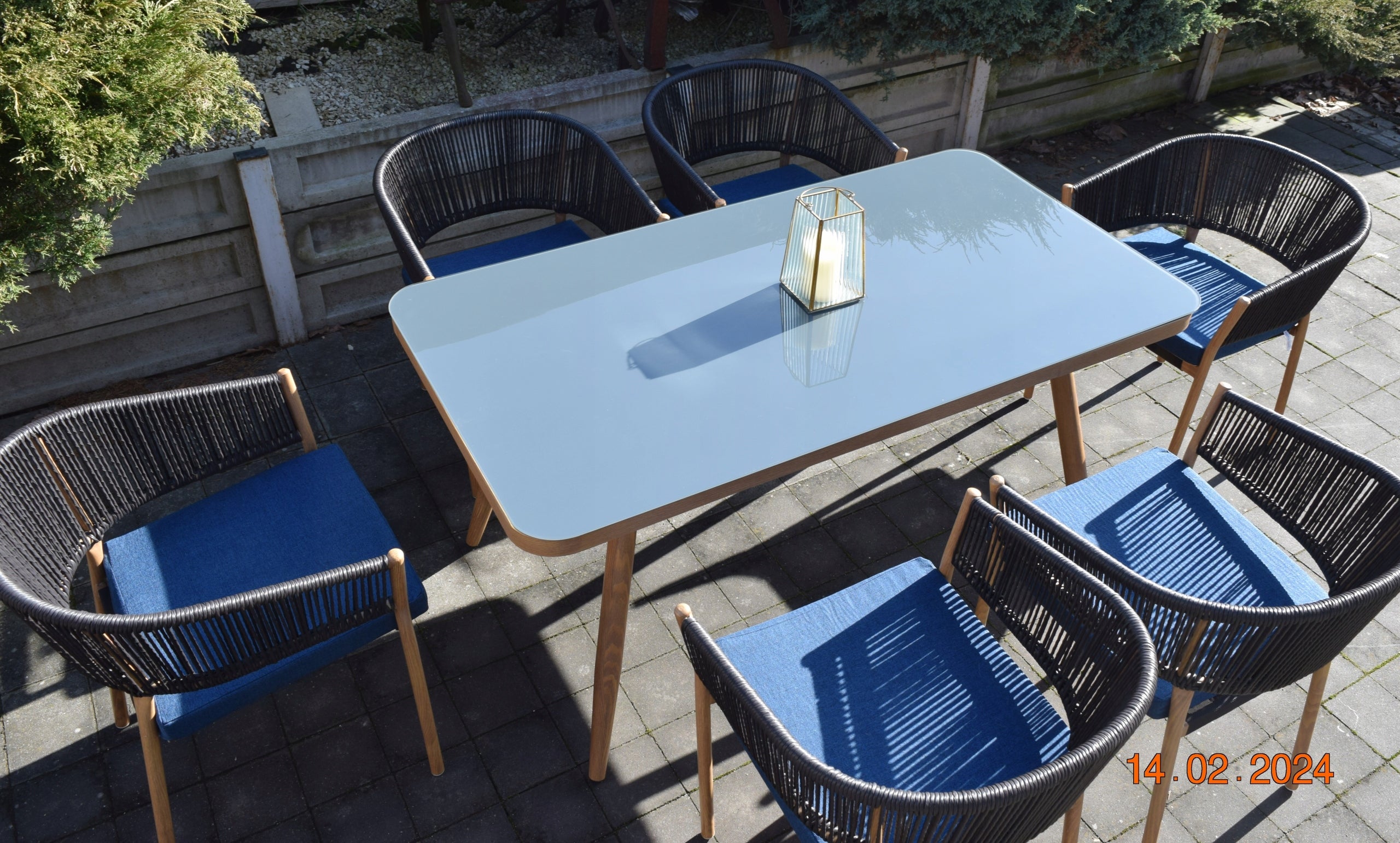 6+1 technoratan garden set dinner chair table Manufacturer code 94017900