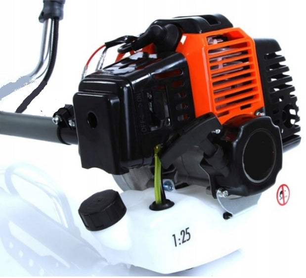 6,1KM COMBUSTION SCYTHE TRIMMER MOWER +DISC +HEAD +STRAPS strong Kind edge trimmer
