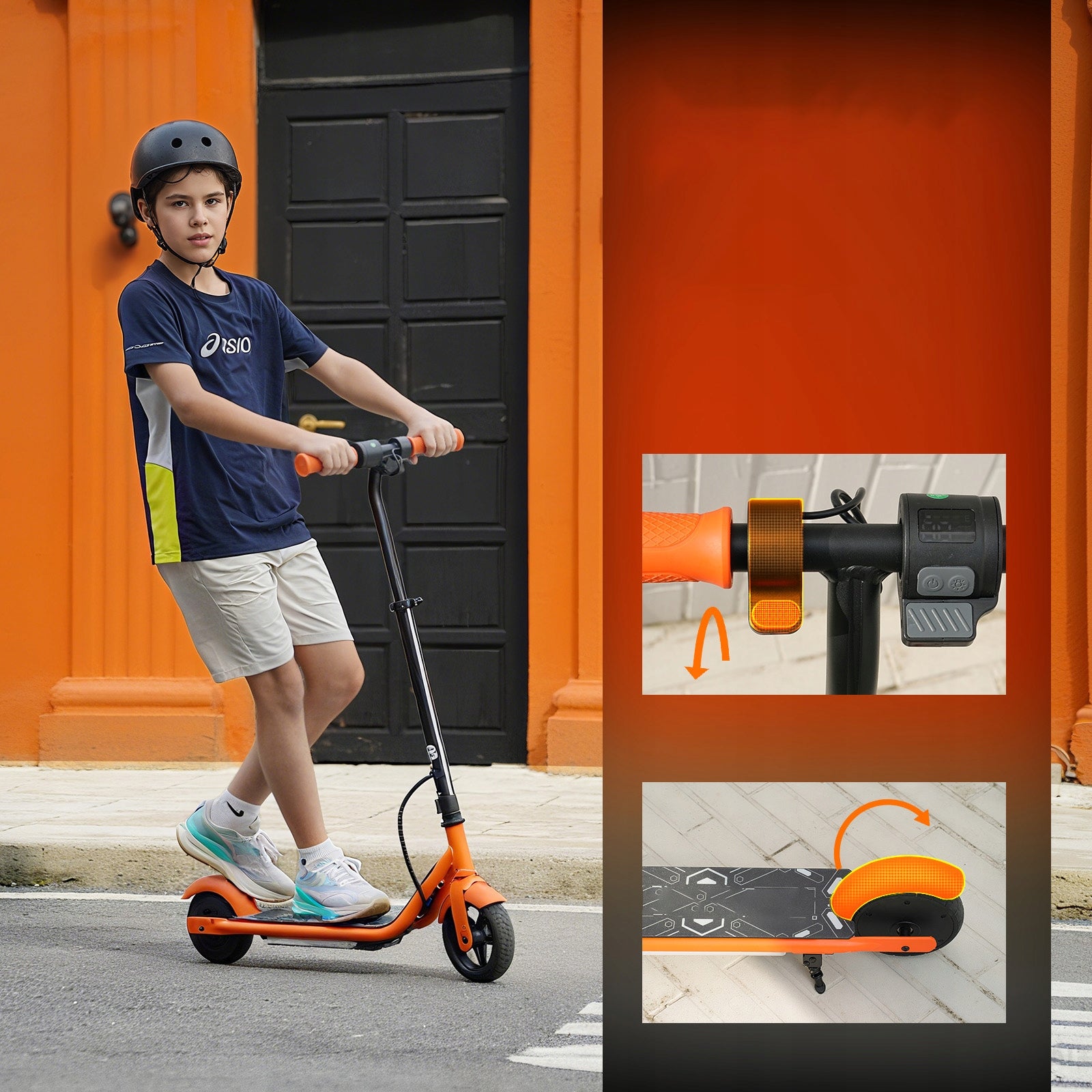 6" Electric Scooter Led For Kids 150w To 9KM Gift For Kids Manufacturer code Hulajnoga elektryczna