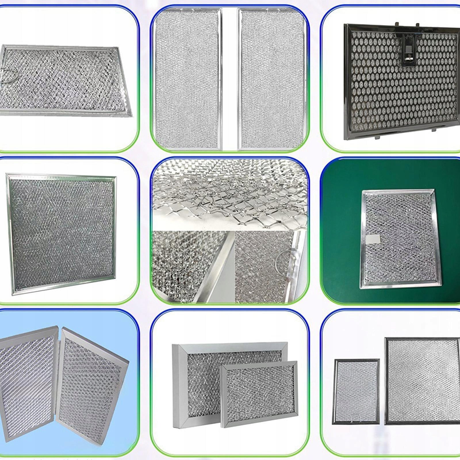6 Piece Replacement Microwave Filter, Aluminum Mesh Strainer Replacement Brand no brand