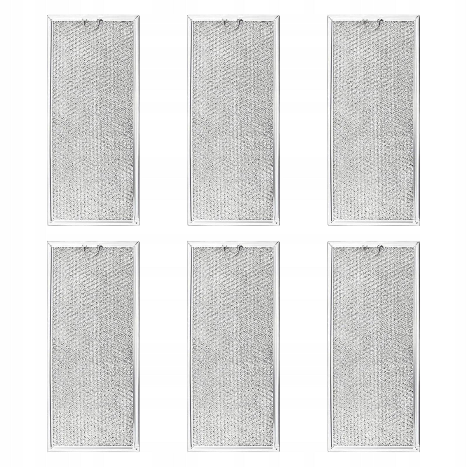 6 Pieces Replacement Grease Filter for Microwave Sturdy Replace Microwave