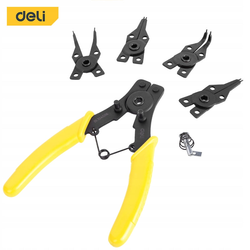 6'' Pliers - Seger Rings 5in1 Deli EDL104506 Packaging status original