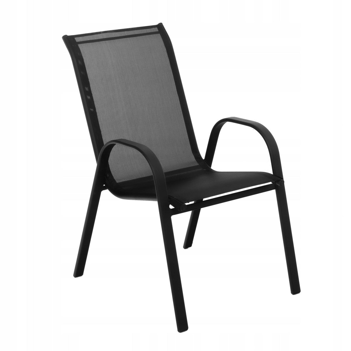 6 SEATER GARDEN FURNITURE SET GARDEN FURNITURE TABLE WITH CHAIRS CHAIR Color black
