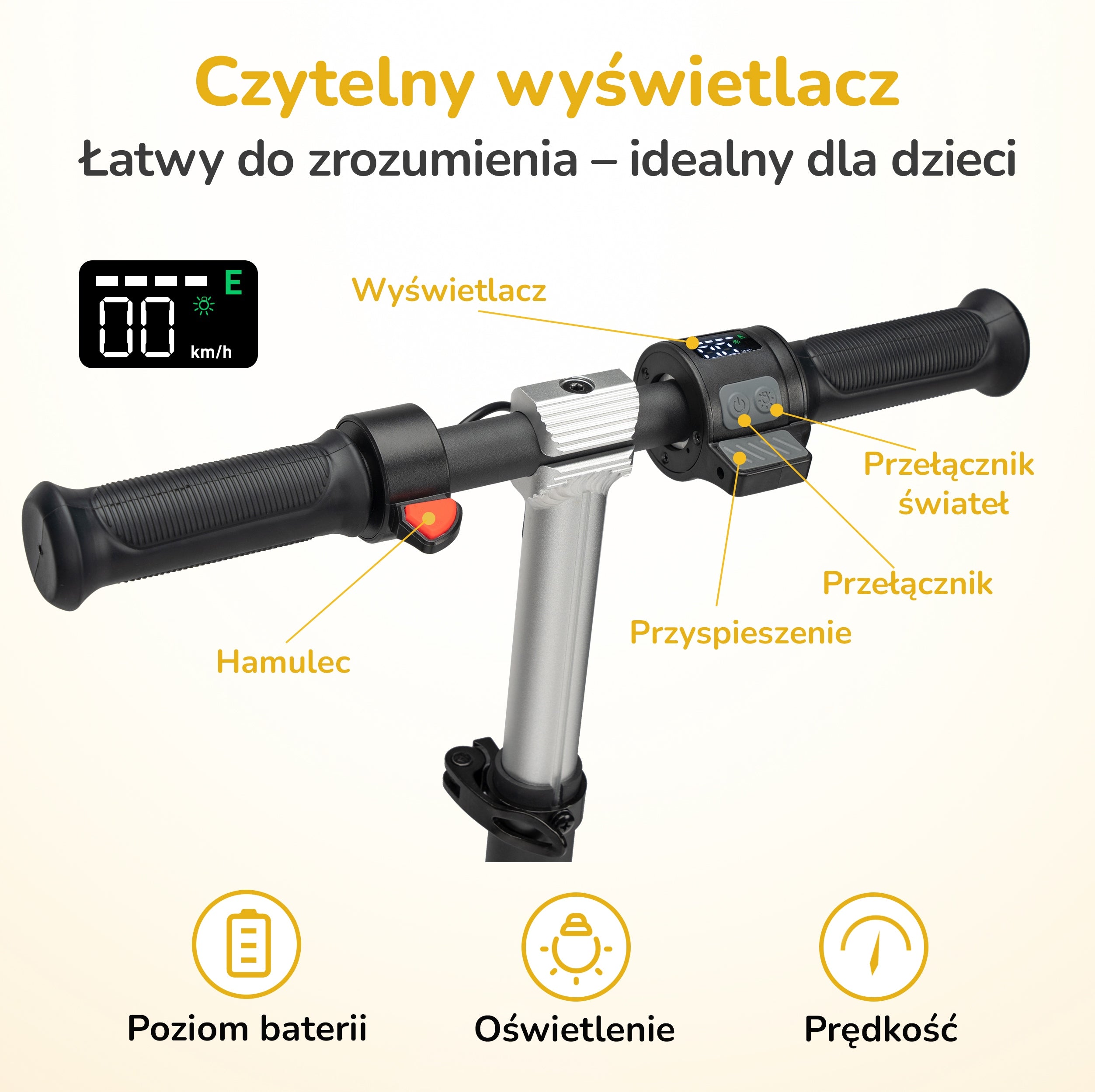 6" Składany Hulajnoga elektryczna dla dzieci 150W 14KM/H 5KM 66WH Maximum speed 14 km/h