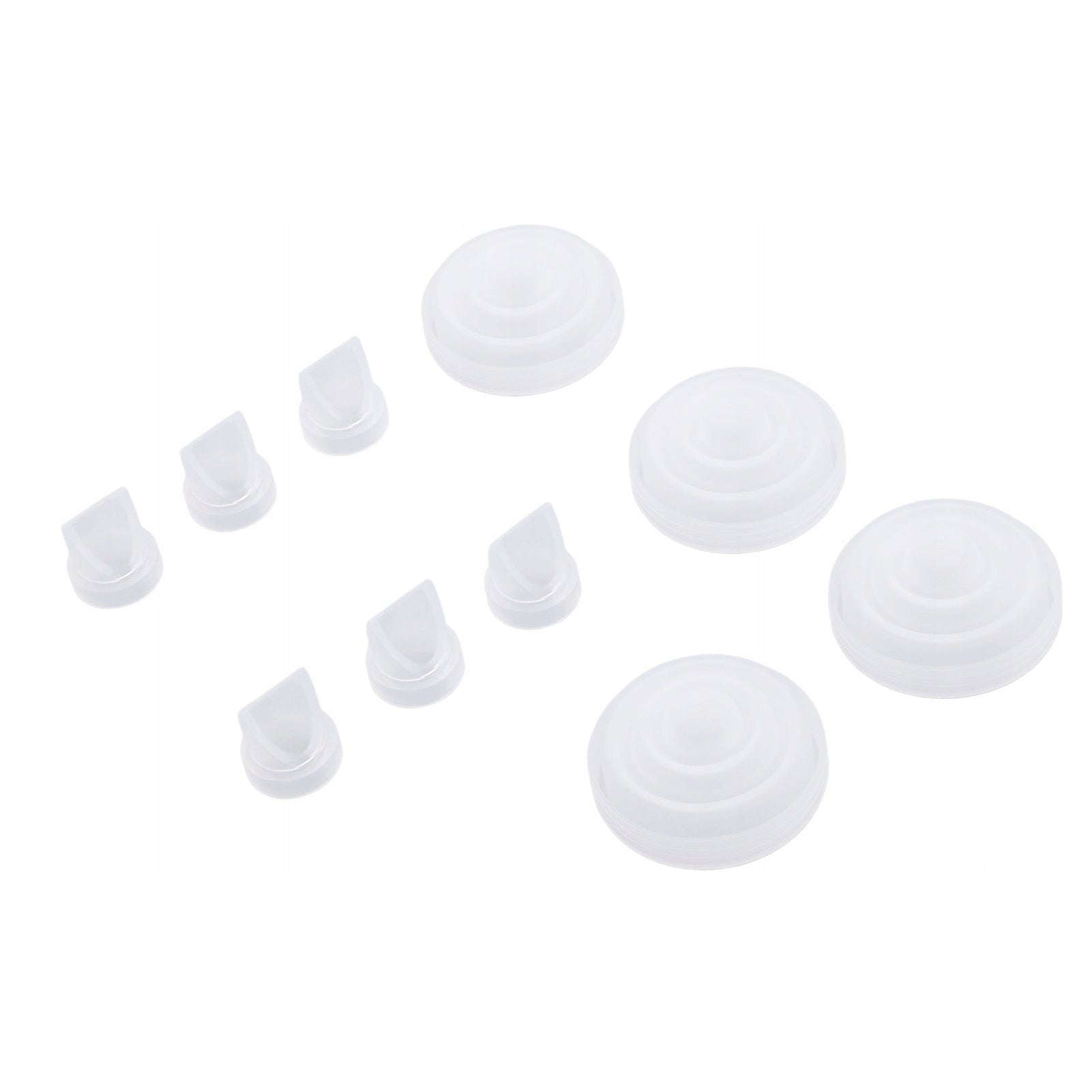 6 pcs duck beak valves and 4 pcs membrane prevent QL