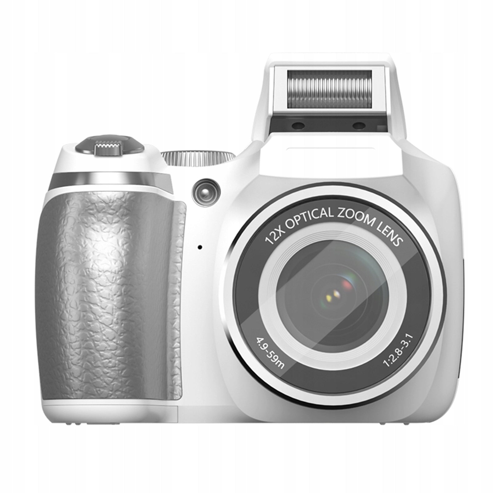 60 MP digital camera with 12x optical zoom and video recording in ro