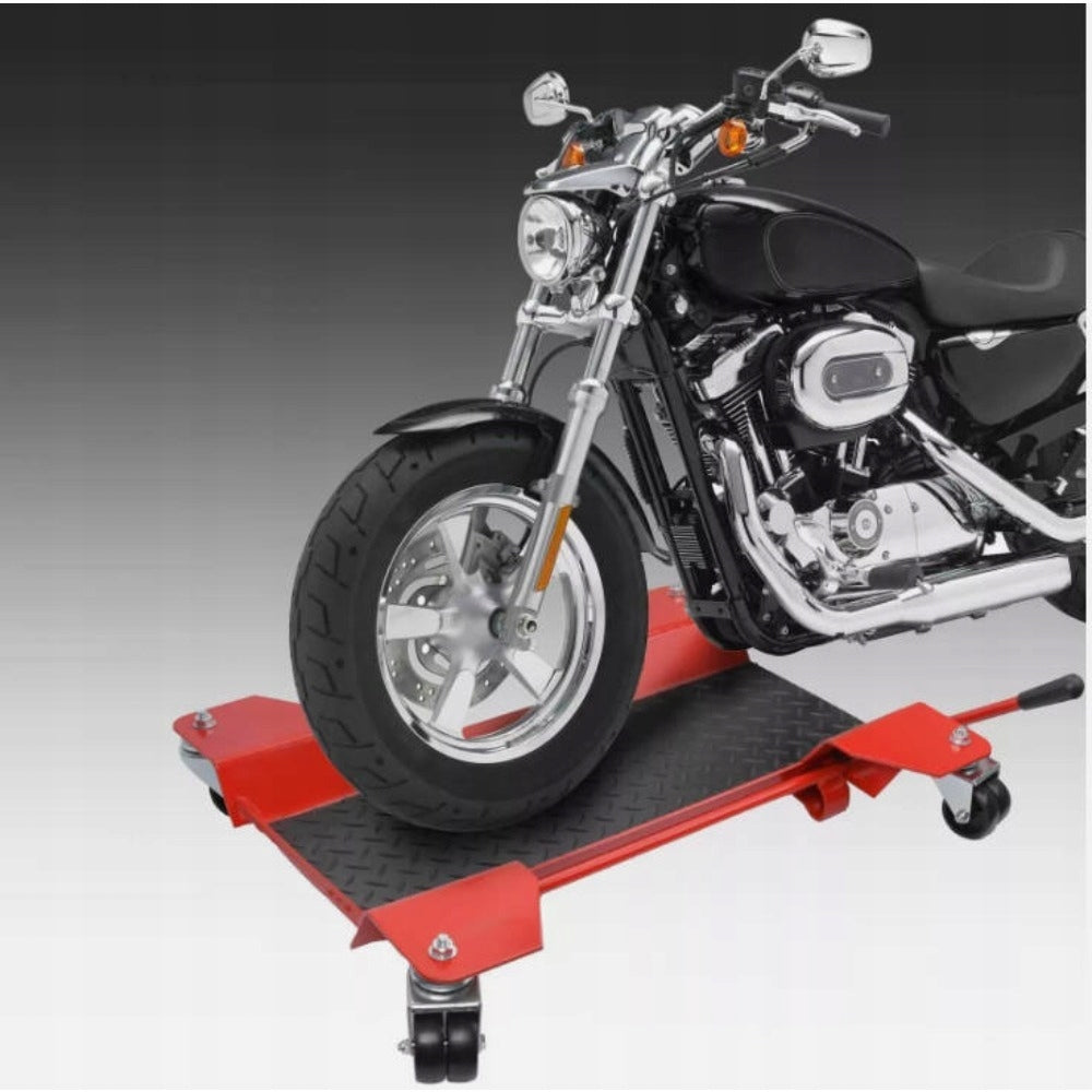 60° Rotation 350kg Motorcycle Lift Trolley Stand Manoeuvring Platform Manufacturer code HA-0102A1-JSX