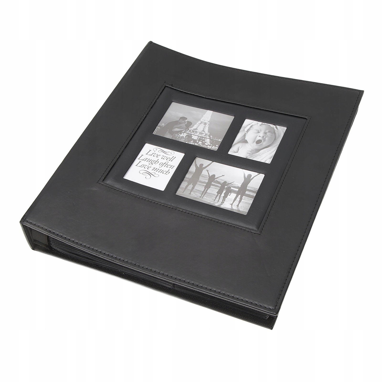 600 Pockets Photo Album 6 Inch Easy To Clean NC Leather Album Model 9138TLYH