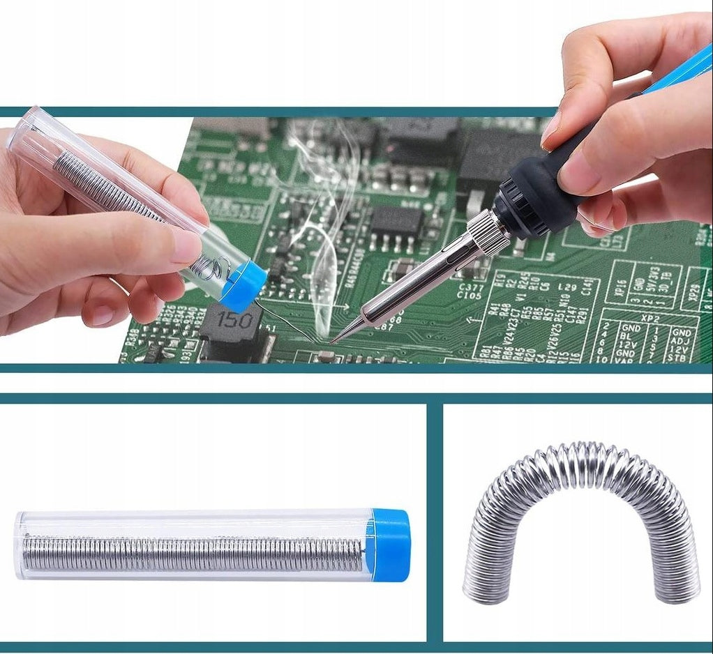60W SOLDERING IRON KIT + CASE TIN STAND Brand no brand