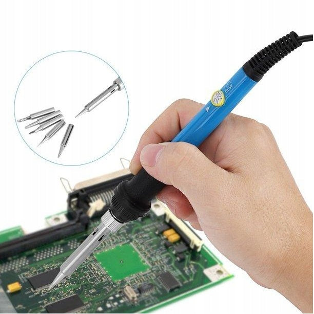 60W SOLDERING IRON KIT + CASE TIN STAND Manufacturer code 1752