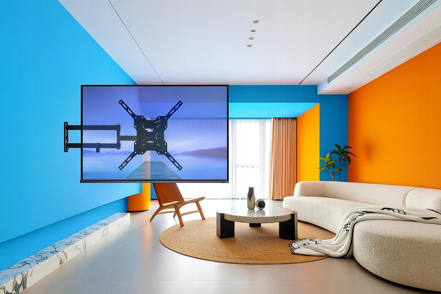 60cm Long TV Holder TV Hanger 20-55 Inch Corner Manufacturer code MS-405