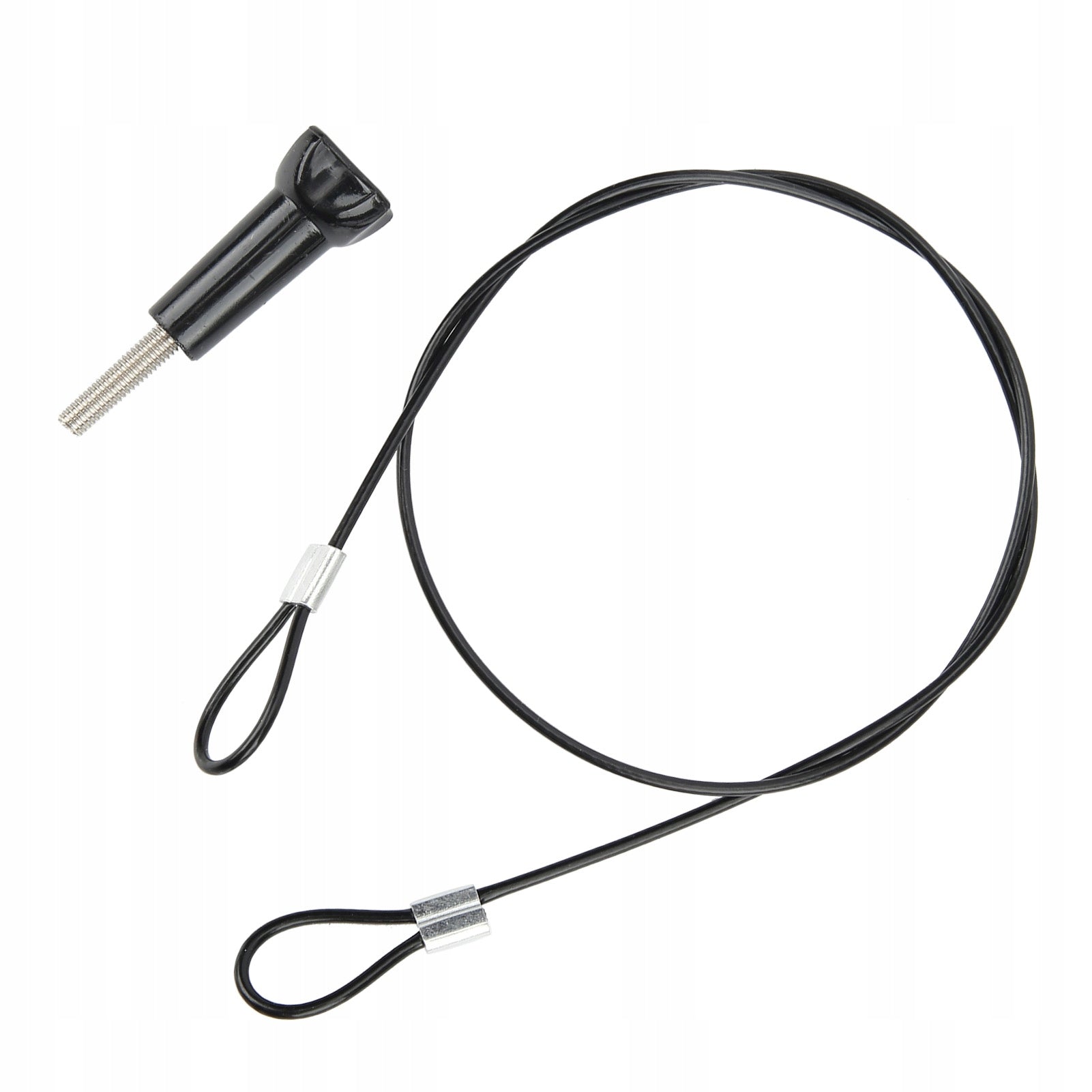 60cm Stainless Steel Lanyard with Antilost with 1/4 Inch Screw for UV