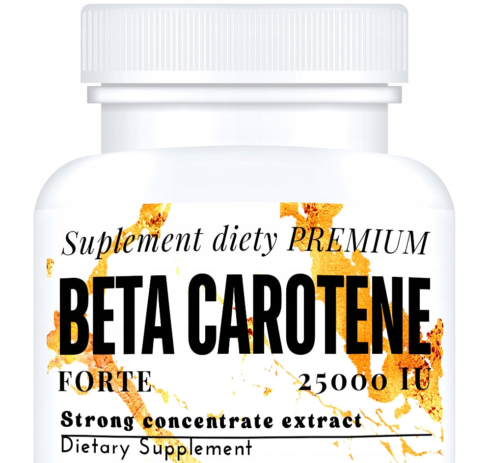 60x BETA-CAROTENE 25.000 IU FORTE STRONG DOSE FAST TANNING UV PROTECTION