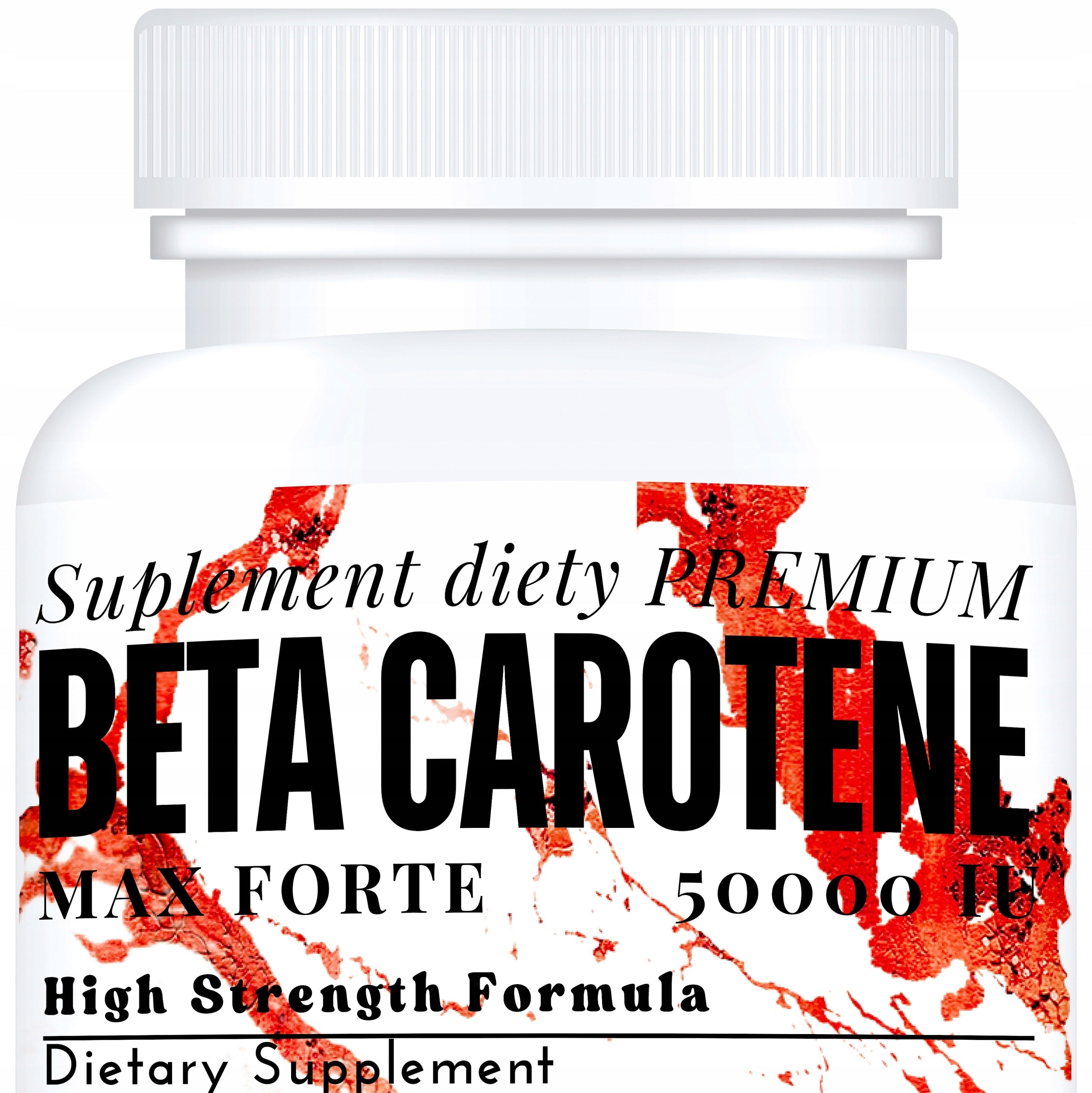 60x BETA-CAROTENE 50.000 IU MAX FORTE EFFECTIVE TANNING STRONG COPPER PROTECTION