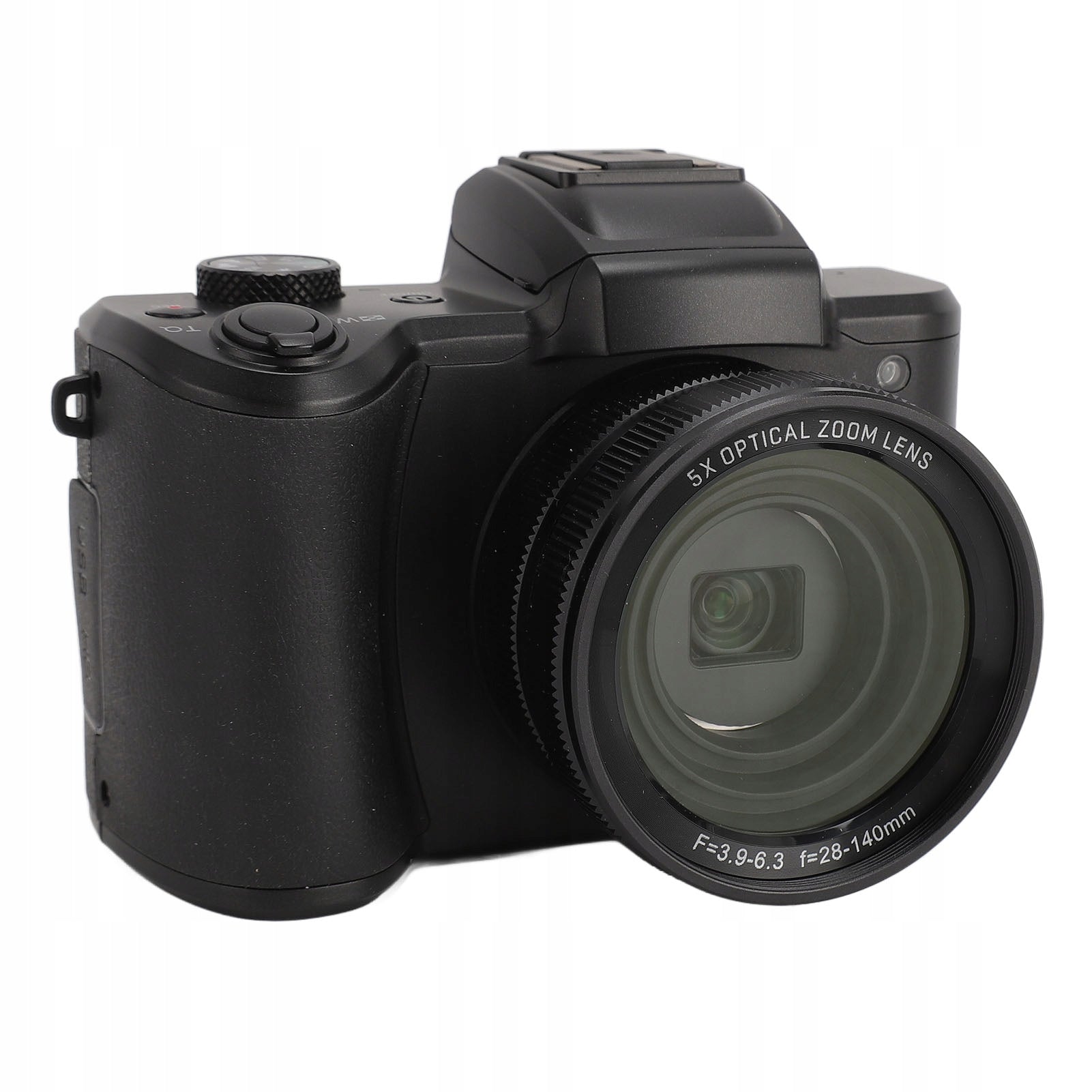 64 MP 5K Smart Digital Camera 5x Optical Zoom Front HY