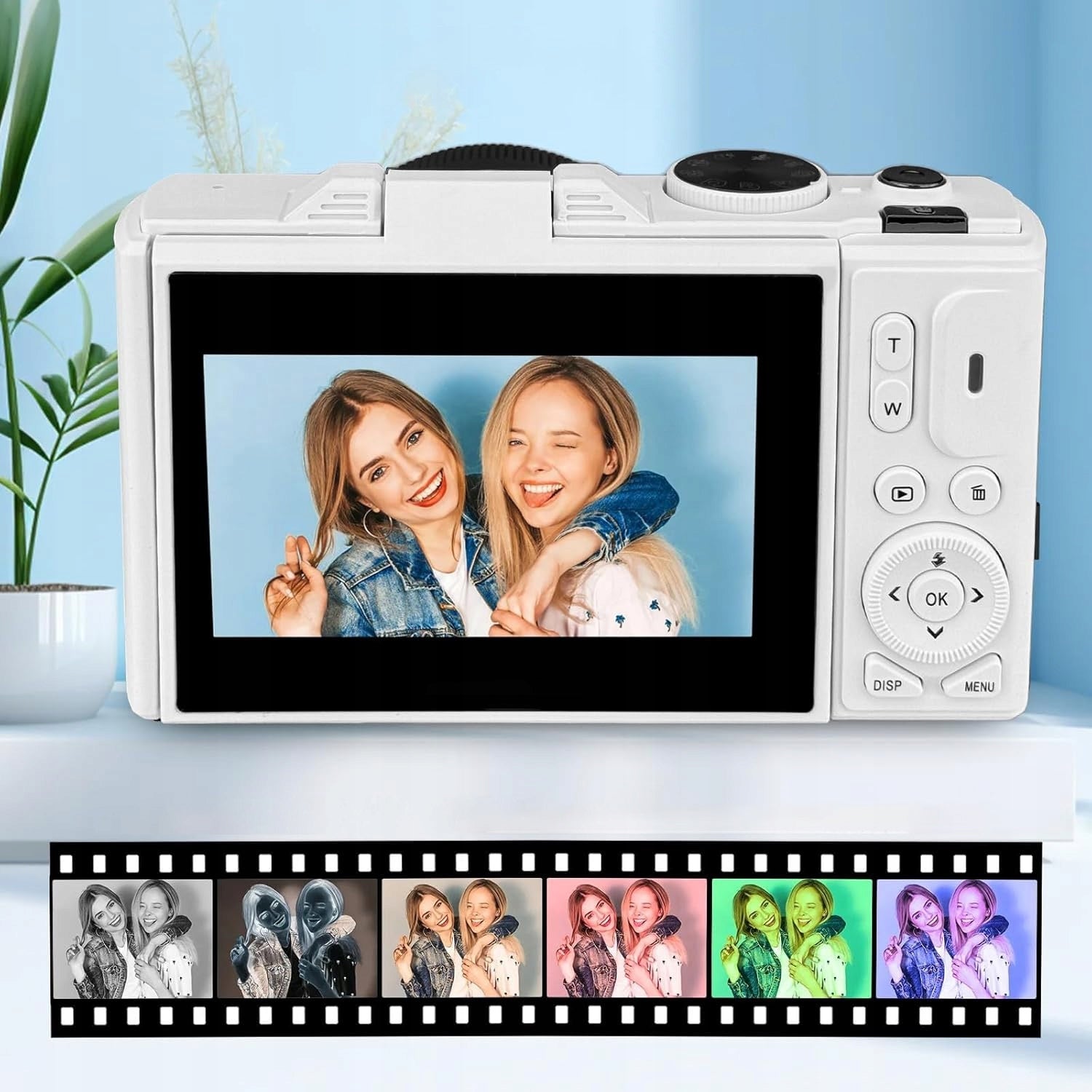 64MP 4K DIGITAL CAMERA WITH ZOOM 18X IPS SCREEN 3 + 32GB CARD Brand Bedee