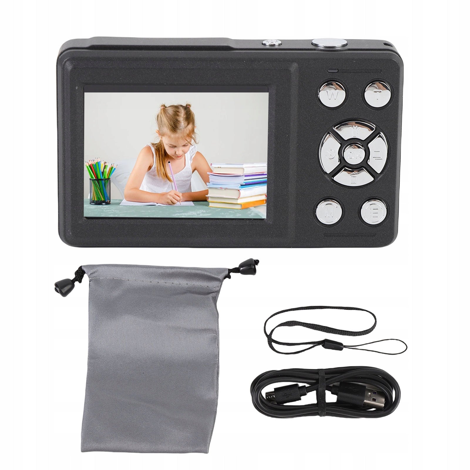 64MP 4K Digital Camera 2,4 Inch Anti Shake AF Autofocus 18x OY Screen