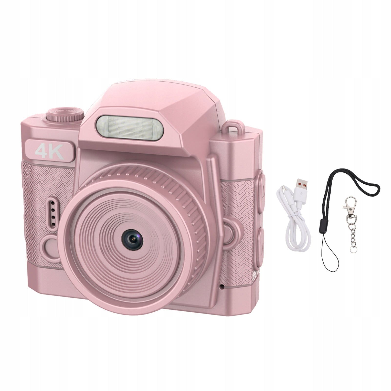 64MP 4K Key Digital Camera Built-in 19 Filter Effects 78° SR Angle