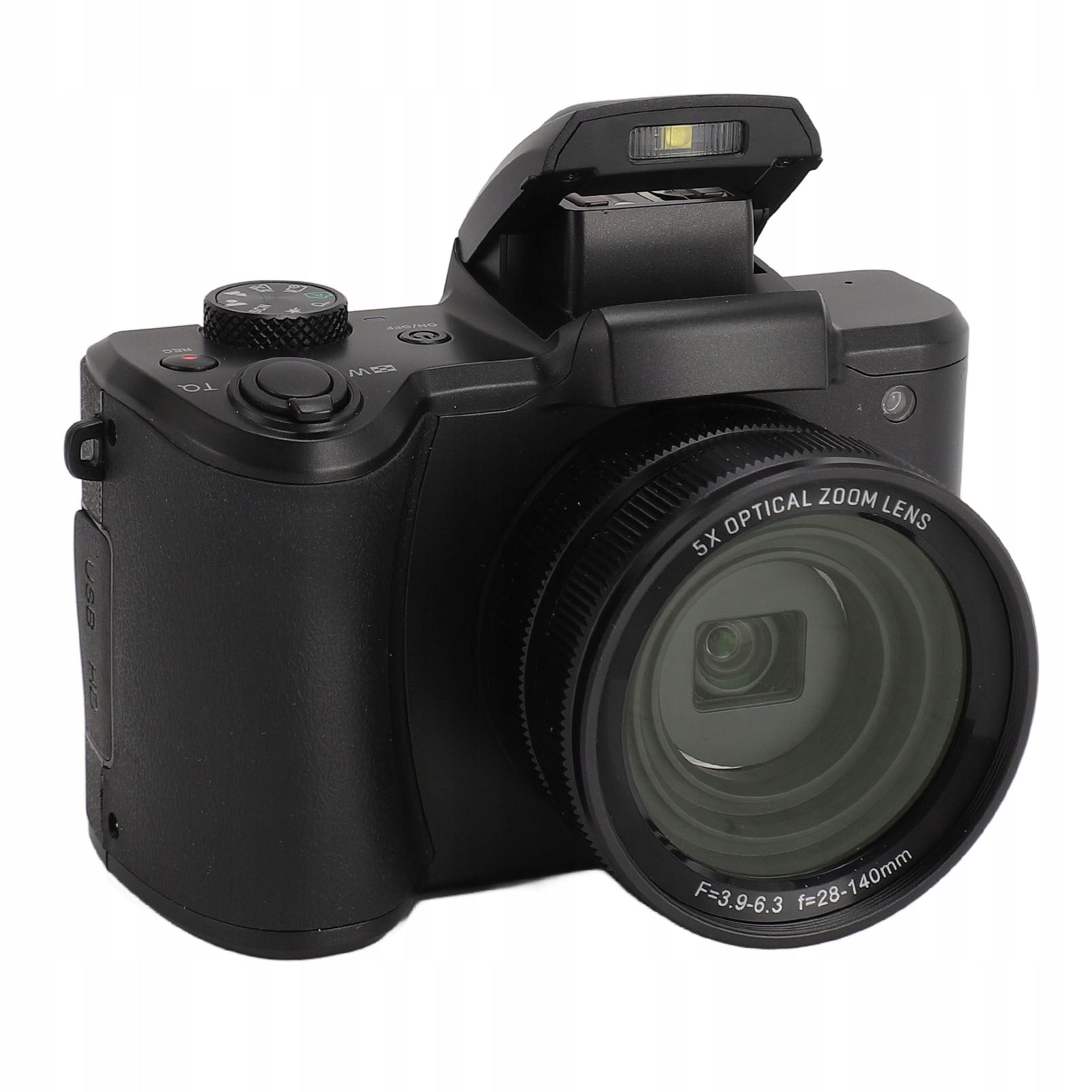 64MP 5K Smart Digital Camera 5x Optical Zoom Front and Rear FD Brand no brand
