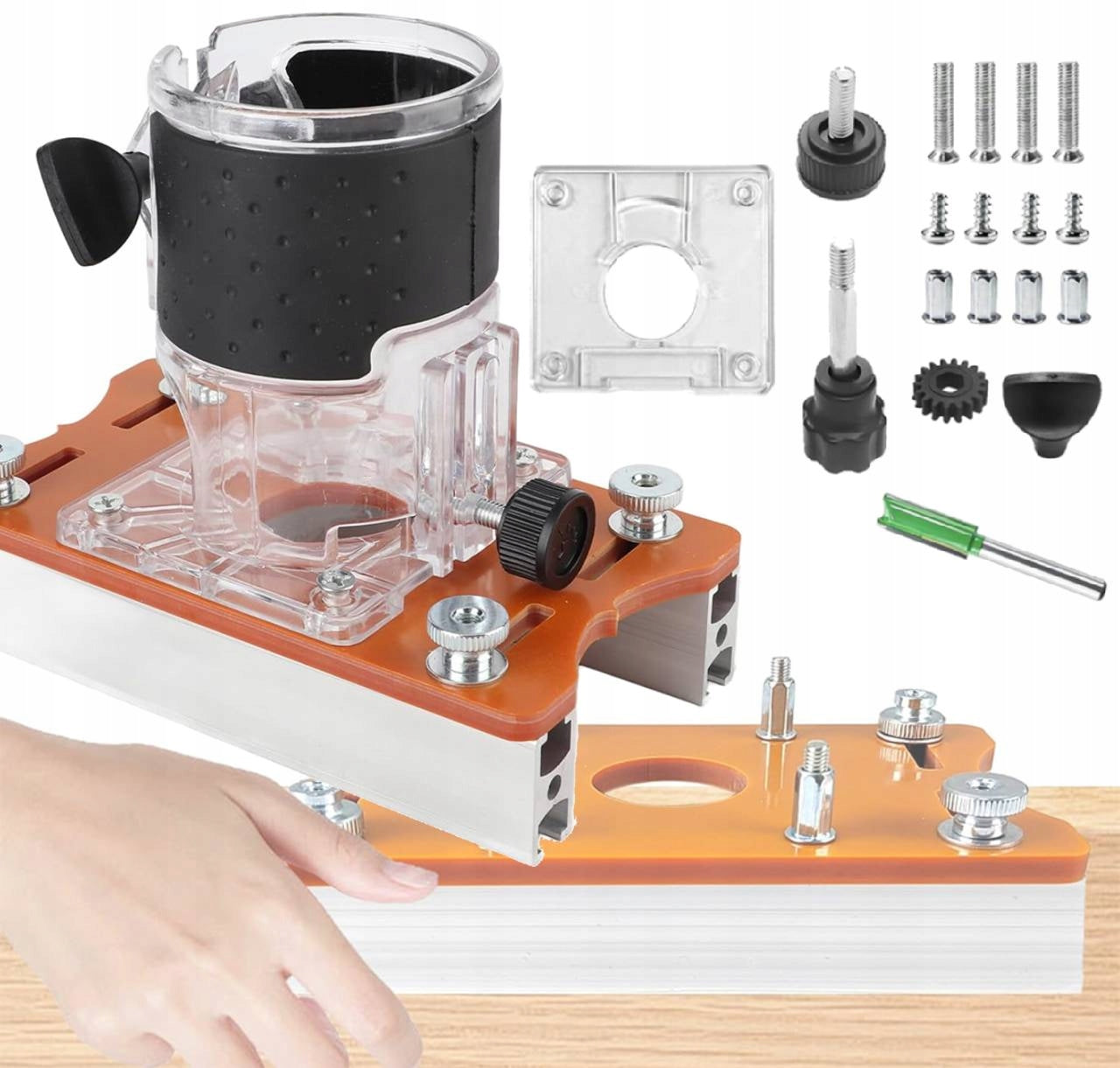 65mm METAL BASE PLATE WOODEN MILLING MACHINE UNIVERSAL FURNITURE JOINERY