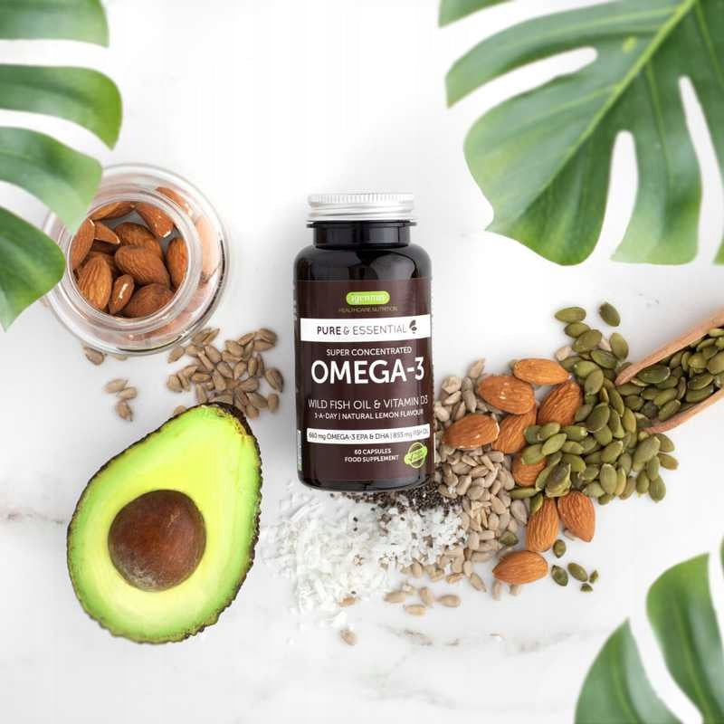 660mg OMEGA 3 EPA and DHA from wild anchovy plus VITAMIN D3 1000IU for 2 months Packaging status original