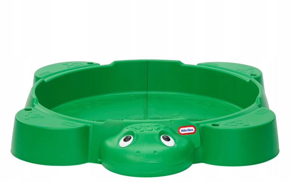 664526 SANDBOX WITH COVER TURTLE LITTLE TIKES FOLDING Kind plastic