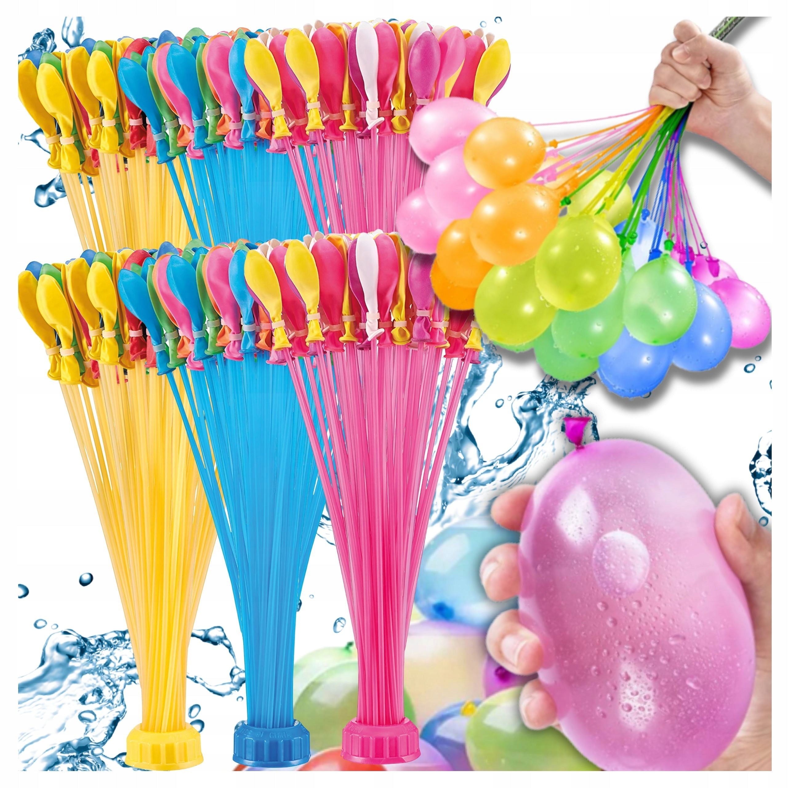 666 PIECES WATER BALLOONS WATER BOMBS AUTOMATIC SELF-CLOSING THREAD SET