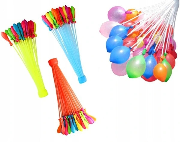 666 WATER BALLOONS WATER BOMBS AUTOMATIC SELF-CLOSING + THREAD SET Kind water balloons