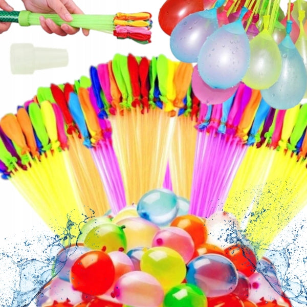 666 WATER BALLOONS WATER BOMBS AUTOMATIC SELF-CLOSING + THREAD SET