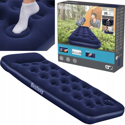 67223 Inflatable mattress 185x76x22cm with built-in foot pump BESTWAY