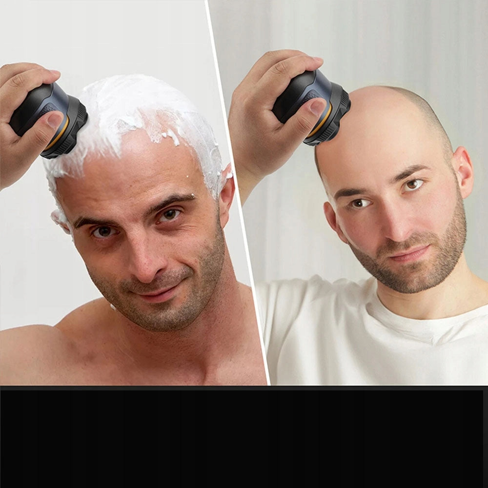 6D HAIR SHAVER, LONG LIFE, METAL HOUSING, WET AND Dominant color blue