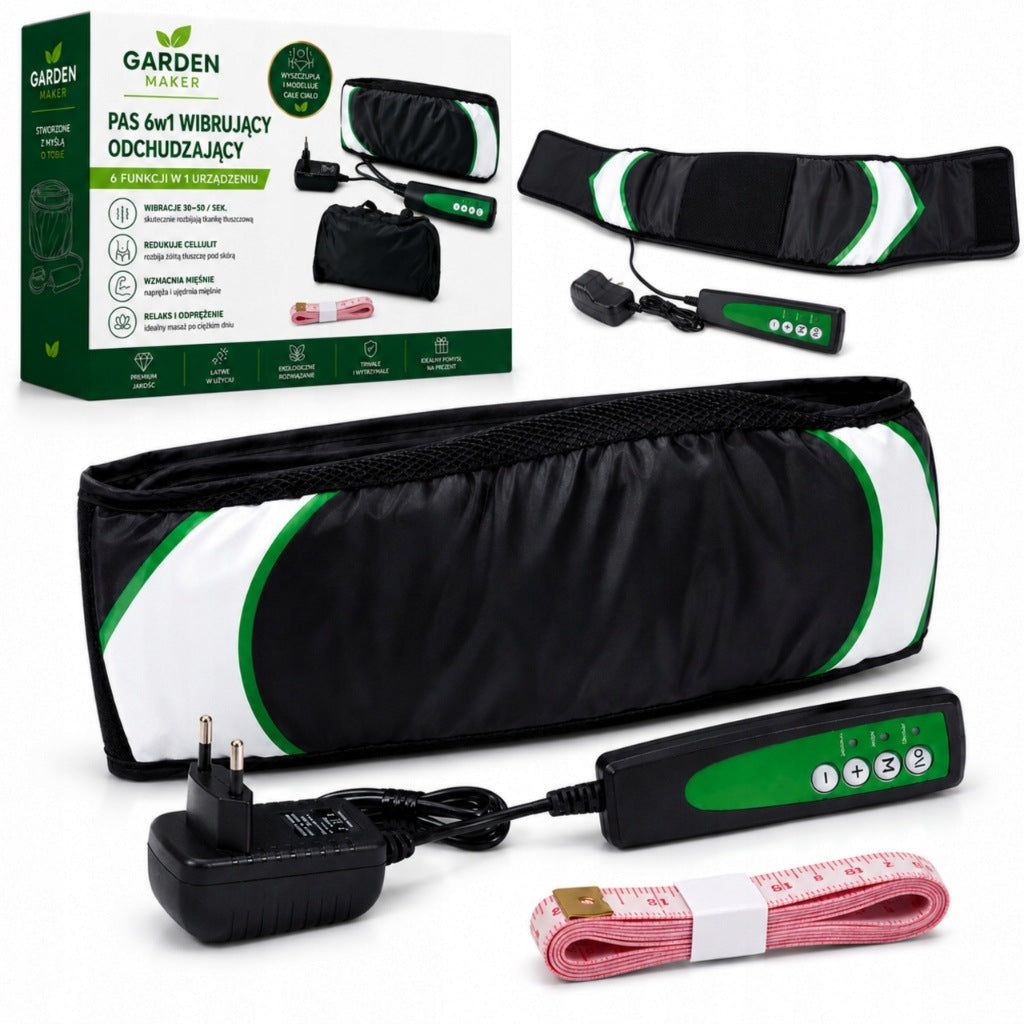 6IN1 PROFESSIONAL BELLY SLIMMING BELT FOR EXERCISE CELLULITE REDUCTION