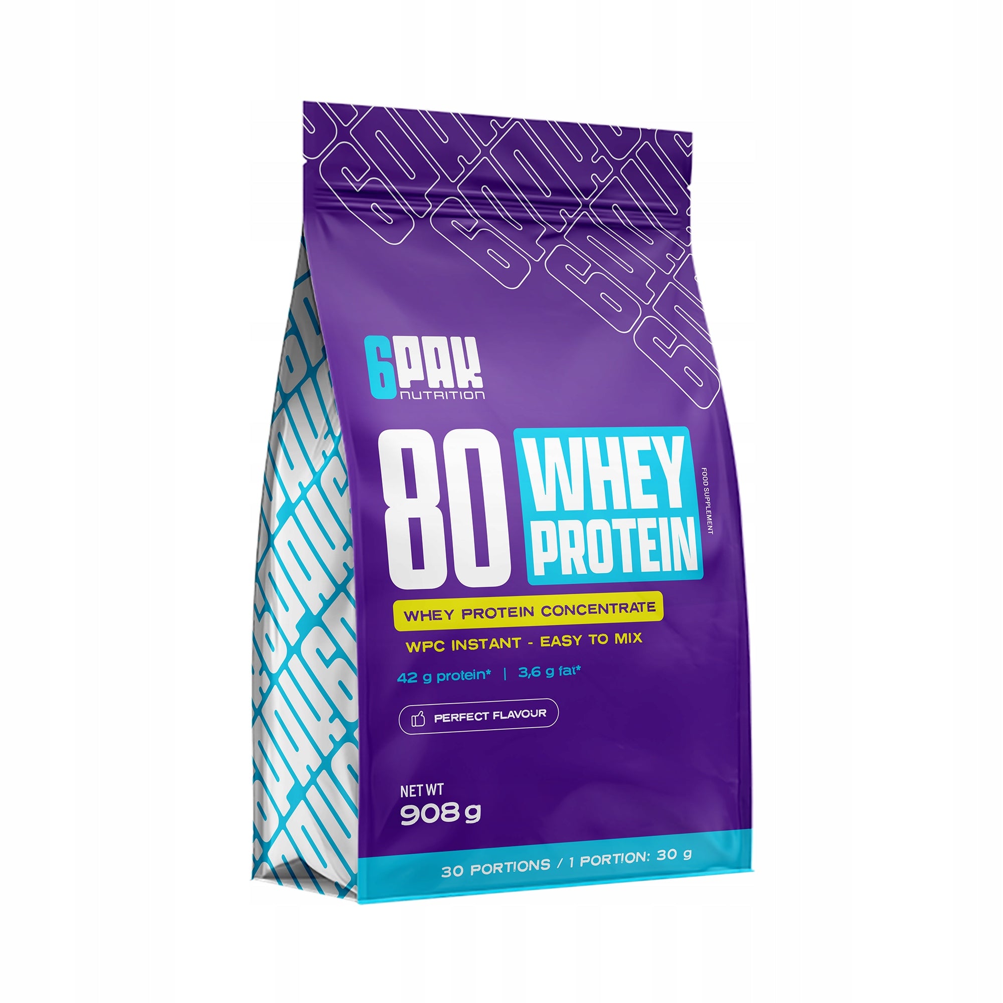 6PACK 80 WHEY PROTEIN 908G WPC INSTANT PROTEIN MASS EAN (GTIN) 5902811811392