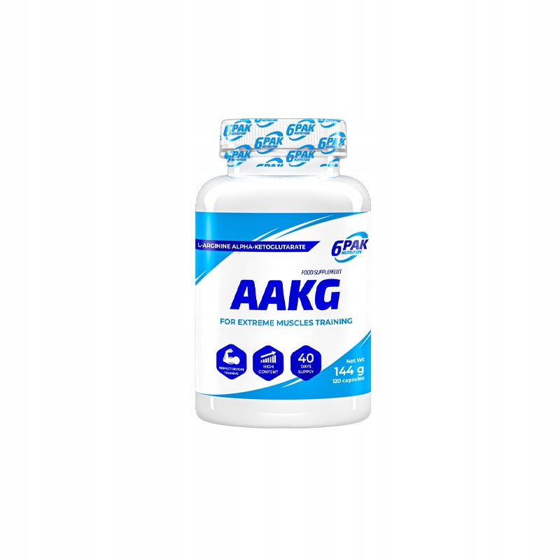 6PACK AAKG 120caps. Arginine
