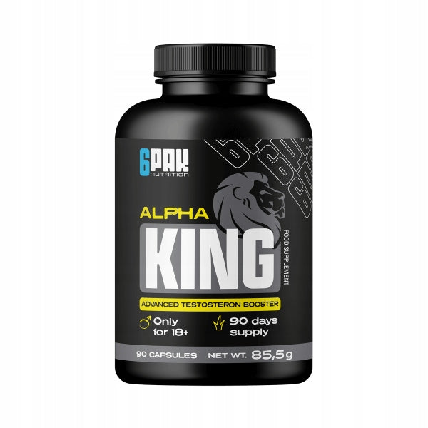 6PAK ALPHA KING 90k TESTOSTERONE BOOSTER LIBIDO