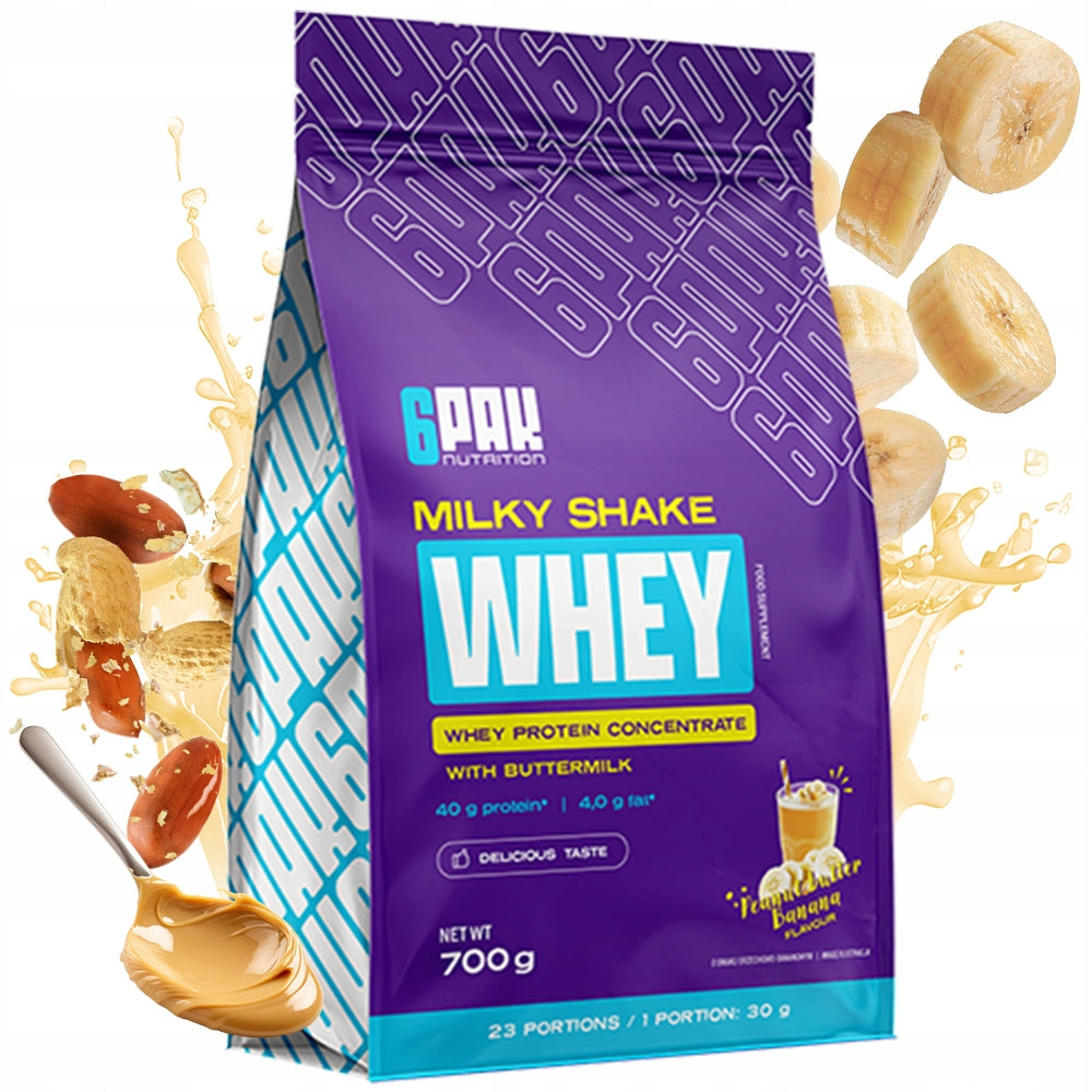 6PAK Milky Shake Whey 700g WPC PROTEIN SUPPLEMENT PROTEIN WHEY PROTEIN