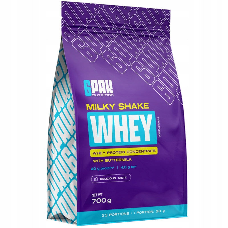 6PAK Nutrition Milky Shake Whey 700g PROTEINS INSTANT WHEY PROTEIN
