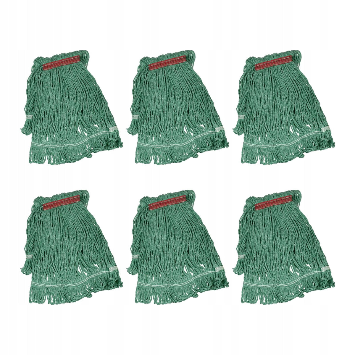 6Pcs Commercial String Mop Head Heavy Duty Reusable General Cleaning Mop Brand no brand