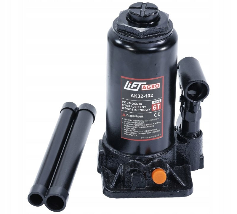 6T 180-350mm Single Stage Car Hydraulic Lift AK32-102