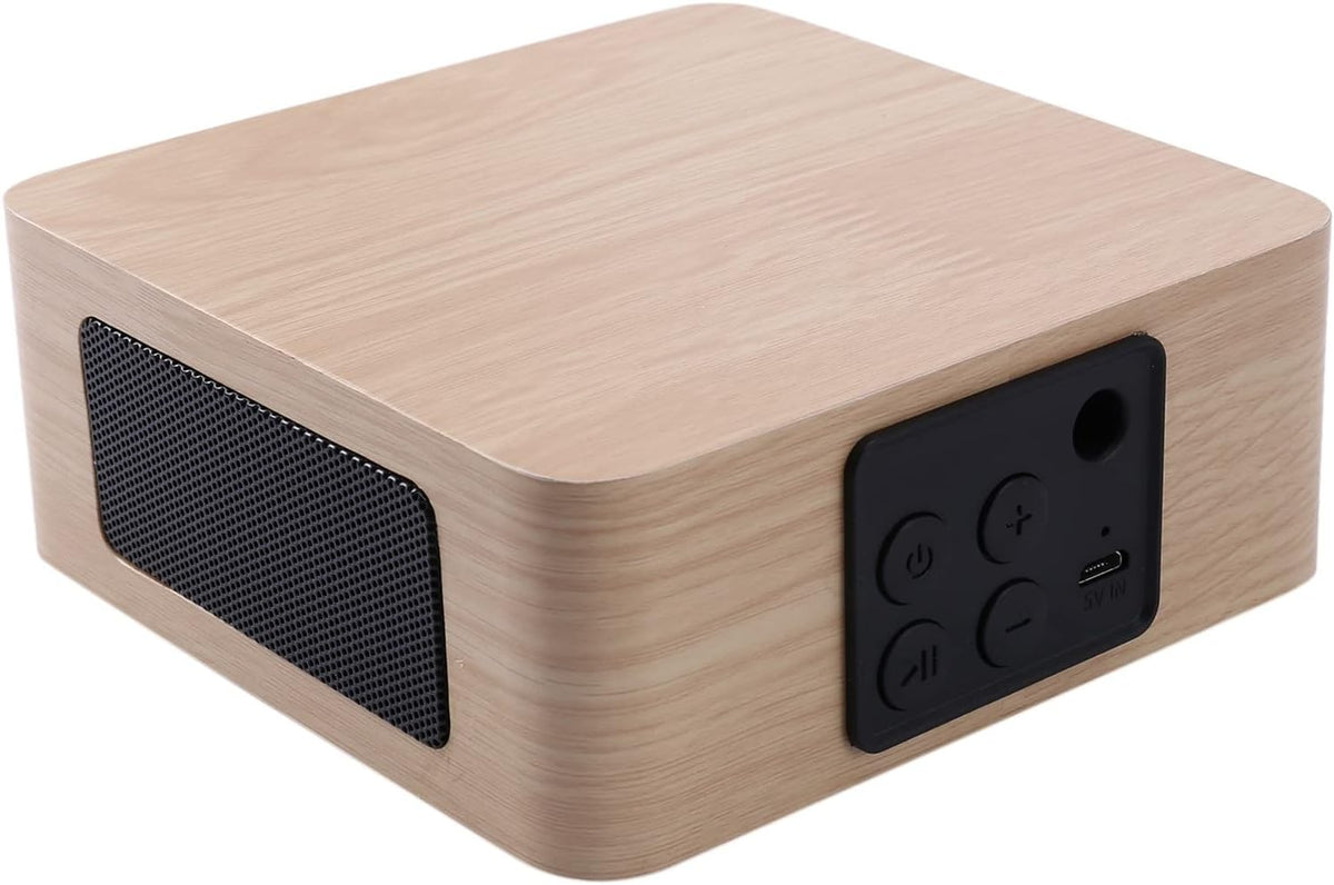 6W Retro Wooden Bluetooth Speakers HIFI Wireless Dual