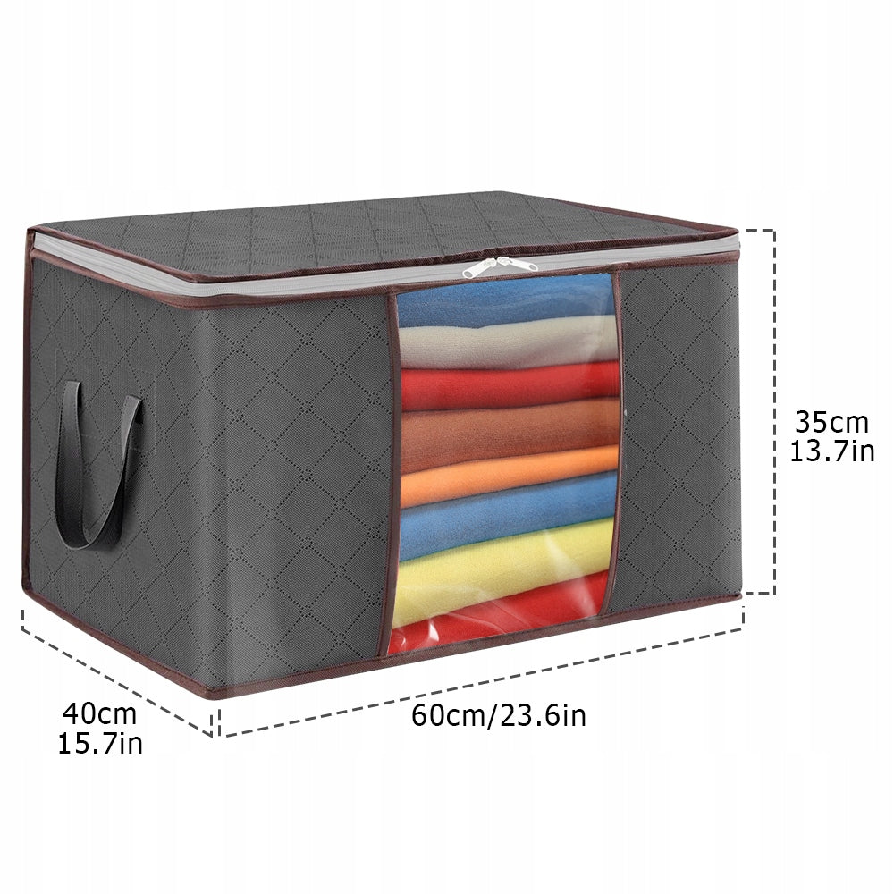 6X CLOSET ORGANIZER SHELVES DRAWERS FOR CLOTHES BEDDING CONTAINER 90L NEW Manufacturer code SJK8S8